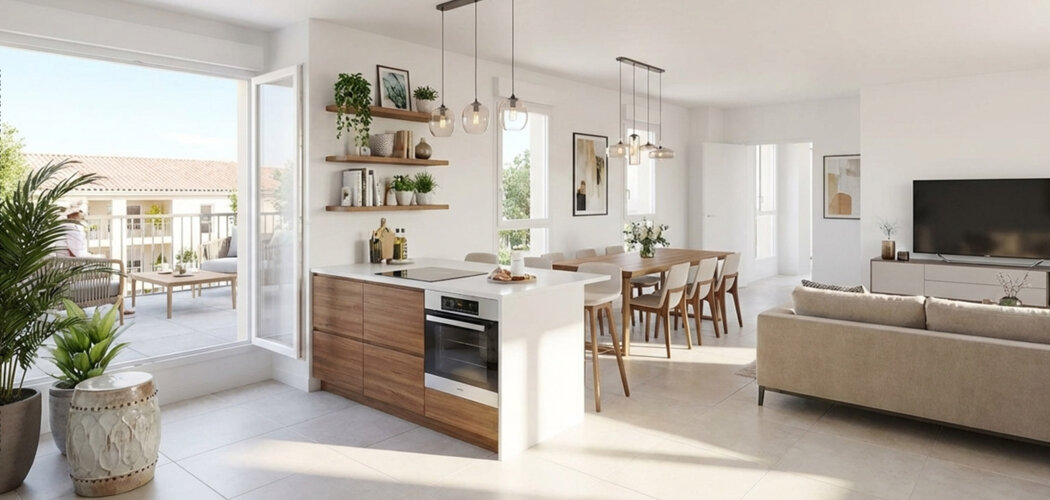 Programme immobilier neuf Résidence Tandem - Meximieux à proximité immédiate de la gare et des commodités (01800) - Référence : 14296
