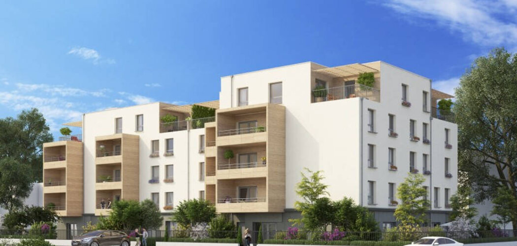 Programme immobilier neuf L'ENDROIT - Meximieux centre-ville : appartements neufs du T2 au T4 avec espaces extérieurs (01800) - Référence : 2521
