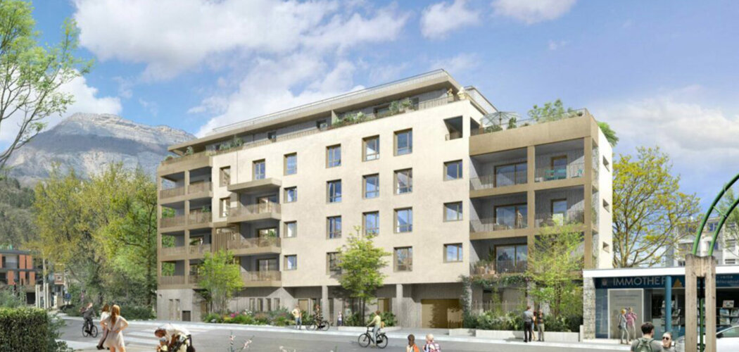 Programme immobilier neuf Villa des Sources - Meylan quartier des Aiguinards proche commerces (38240) - Référence : 16962