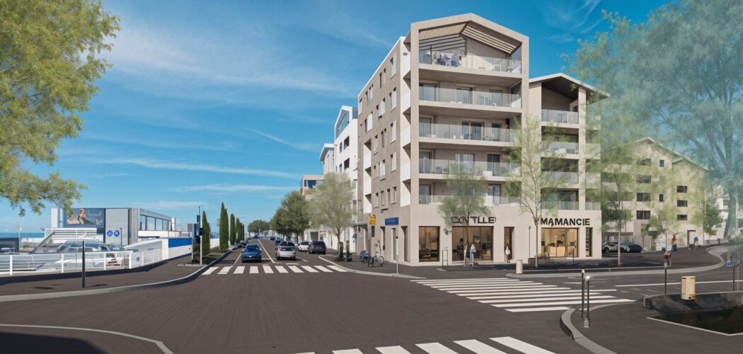 Programme immobilier neuf LES TOITS MAJOLANS - Meyzieu au coeur du quartier des Plantées proche commodités (69330) - Référence : 16063