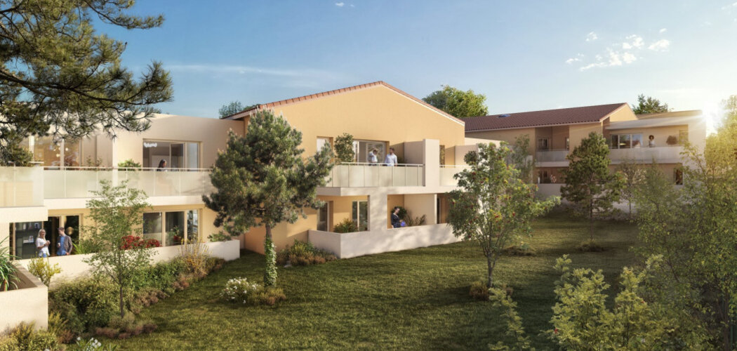 Programme immobilier neuf L'ECRIN DE THAU - Mèze : 46 logements neufs du studio au T4 à 4 min de la Plagette (34140) - Référence : 15104