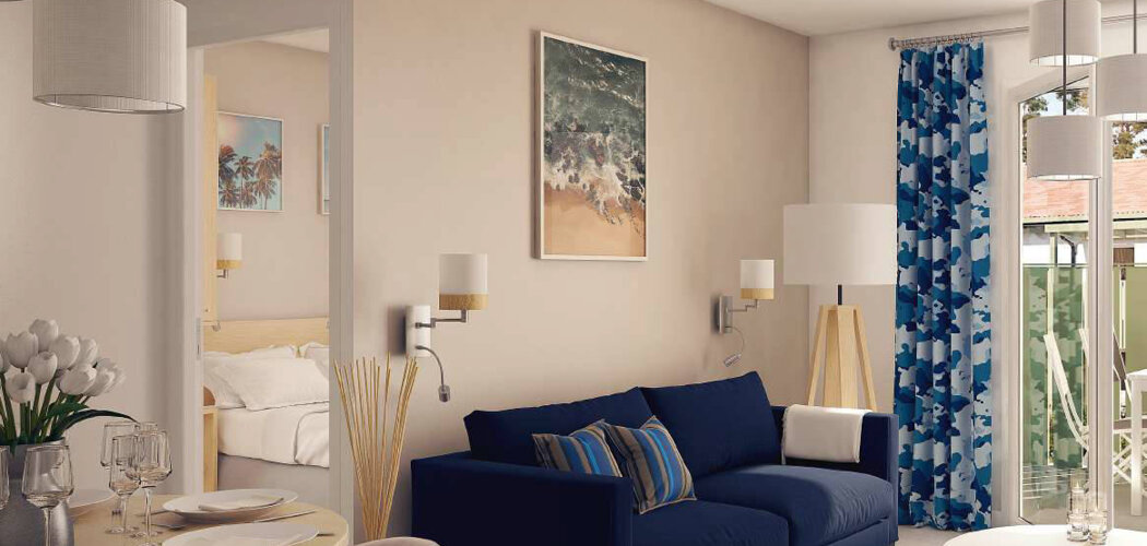 Programme immobilier neuf Bleu Canopée - Mimizan Plage : Appartements T2–T4 avec terrasses, parking sécurisé et proximité océan (40200) - Référence : 14798
