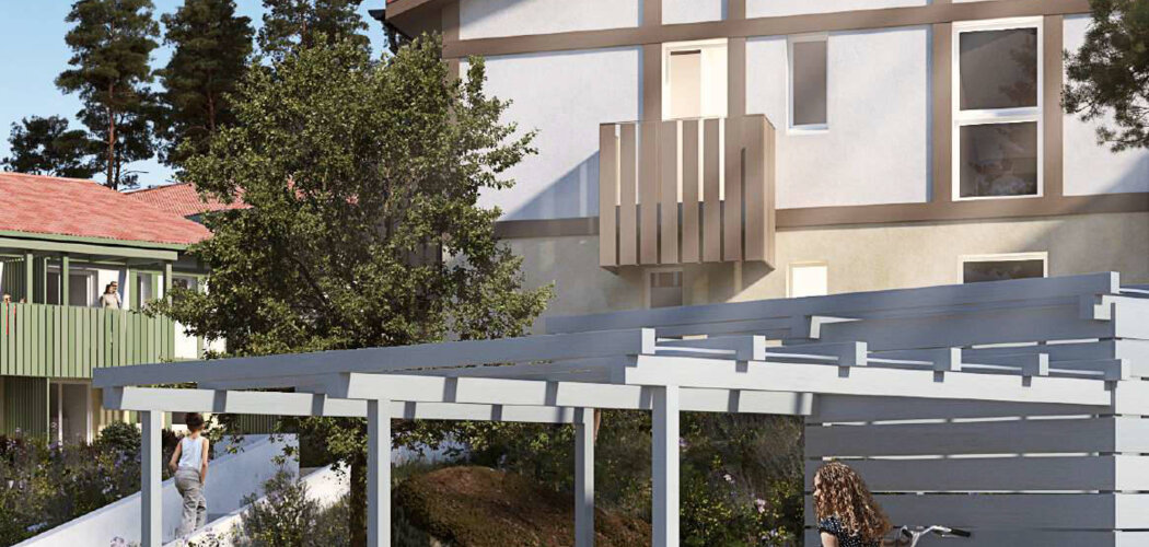Programme immobilier neuf Bleu Canopée - Mimizan Plage : Appartements T2–T4 avec terrasses, parking sécurisé et proximité océan (40200) - Référence : 14798