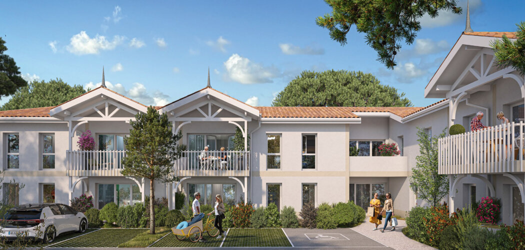 Programme immobilier neuf L'Estran - Mimizan-Plage proche de la plage des Ailes (40200) - Référence : 15469