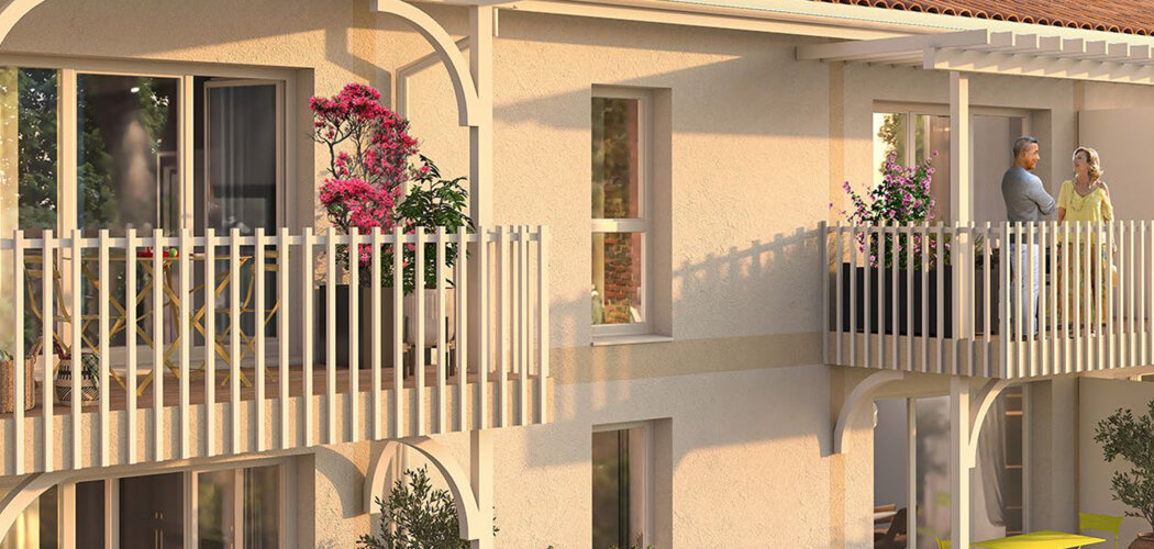 Programme immobilier neuf L'Estran - Mimizan-Plage proche de la plage des Ailes (40200) - Référence : 15469