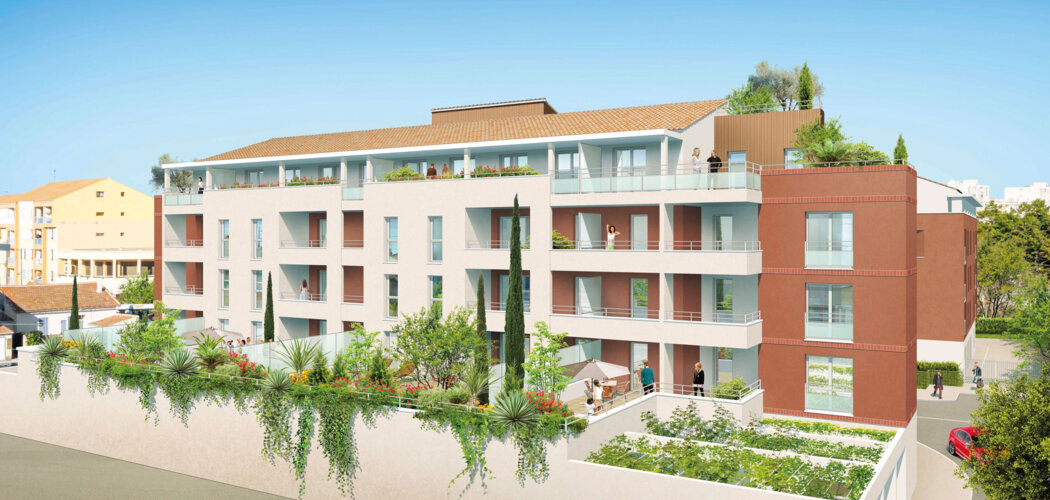 Programme immobilier neuf Paradis M - Miramas adresse centrale proche des commerces (13140) - Référence : 12420