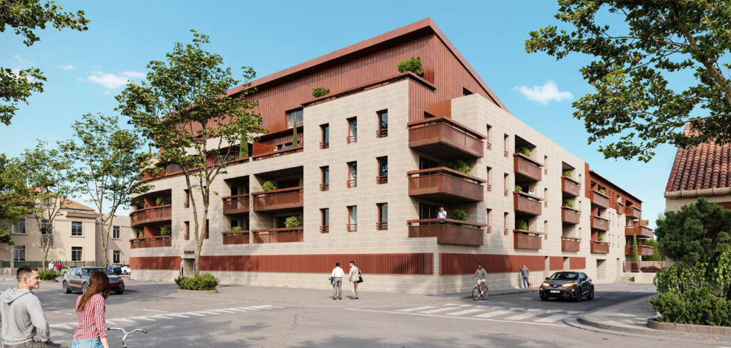 Programme immobilier neuf Résidence Marjorelle - Miramas résidence contemporaine à deux pas du centre ville (13140) - Référence : 14033