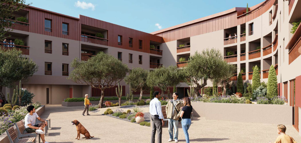 Programme immobilier neuf Résidence Marjorelle - Miramas résidence contemporaine à deux pas du centre ville (13140) - Référence : 14033