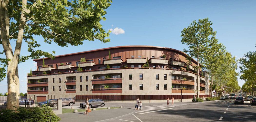Programme immobilier neuf Résidence Marjorelle - Miramas résidence contemporaine à deux pas du centre ville (13140) - Référence : 14033