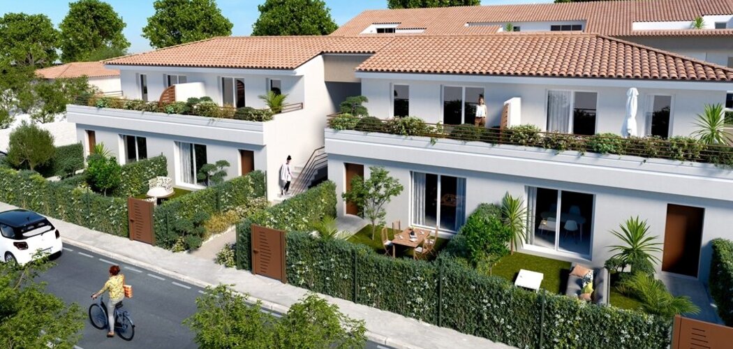 Programme immobilier neuf Le sonnet d'Eulalie - Mireval : appartements neufs du 2 au 4 pièces proche du cœur de bourg (34110) - Référence : 7914