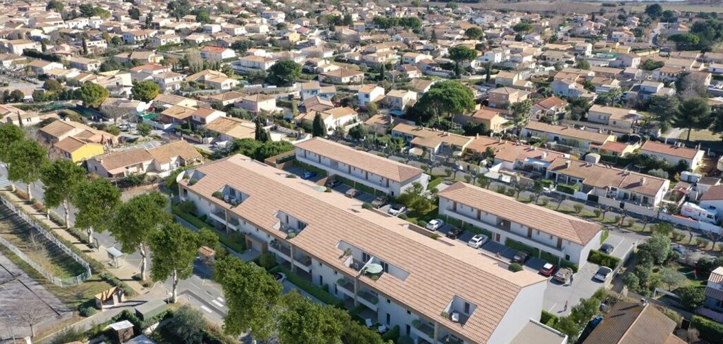 Programme immobilier neuf Le sonnet d'Eulalie - Mireval : appartements neufs du 2 au 4 pièces proche du cœur de bourg (34110) - Référence : 7914
