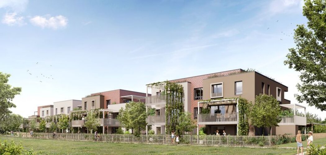 Programme immobilier neuf Les villas des Sources -  Mittelhausbergen : appartements neufs du 2 au 5 pièces en cœur de village (67206) - Référence : 8243