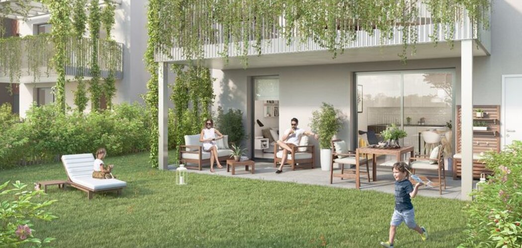 Programme immobilier neuf Les villas des Sources -  Mittelhausbergen : appartements neufs du 2 au 5 pièces en cœur de village (67206) - Référence : 8243