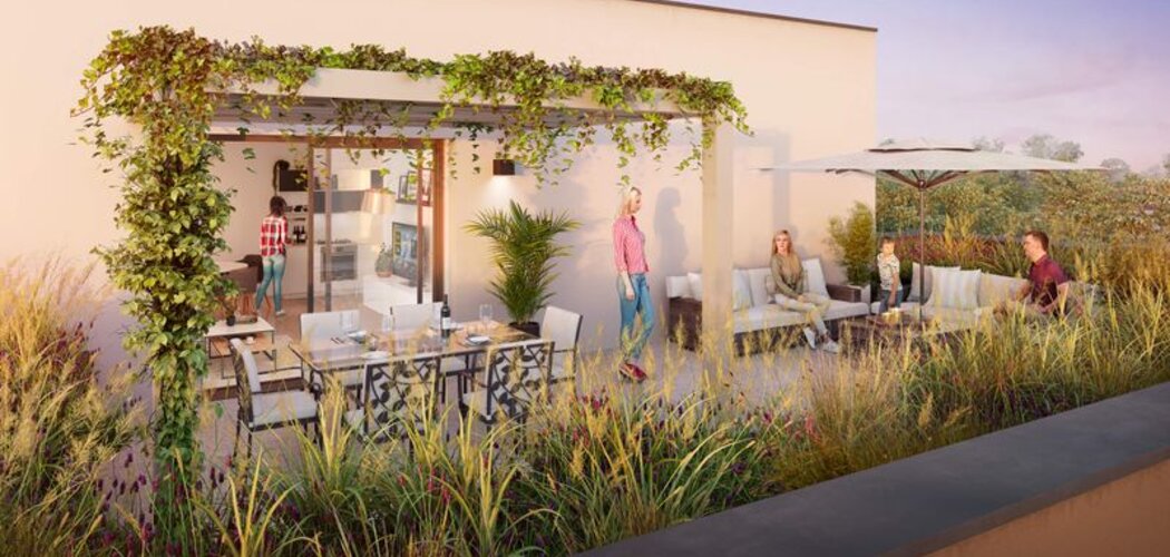 Programme immobilier neuf Les villas des Sources -  Mittelhausbergen : appartements neufs du 2 au 5 pièces en cœur de village (67206) - Référence : 8243