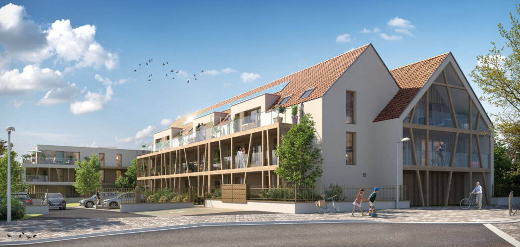 Programme immobilier neuf CARACTÈRE - Mittelhausbergen : appartements neufs du studio au 5 pièces en cœur du village (67206) - Référence : 15058