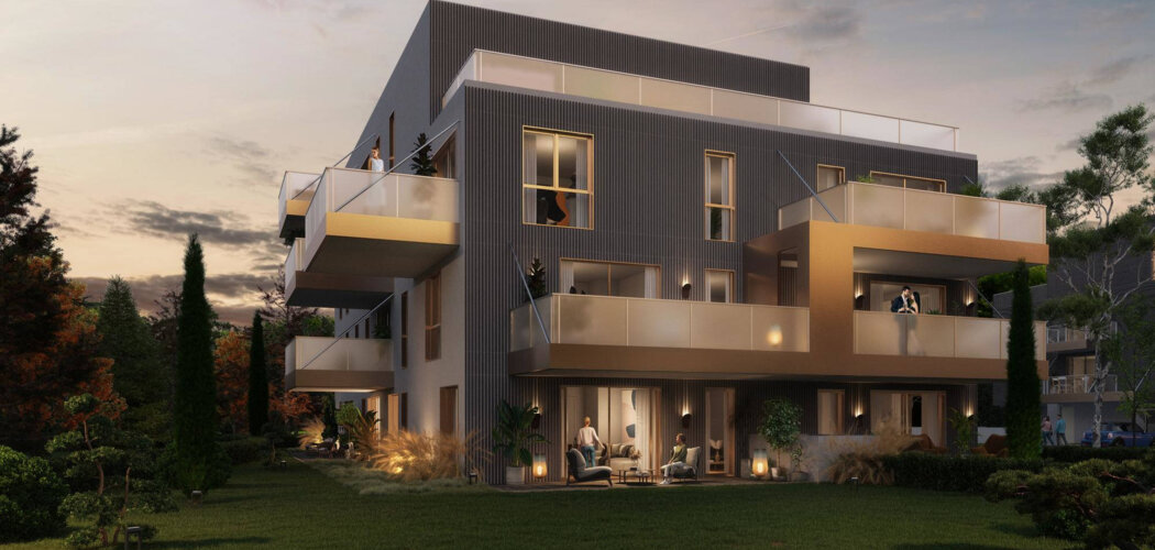 Programme immobilier neuf ACACIA - Mittelhausbergen : appartements neufs du studio au 5 pièces en quartier résidentiel (67206) - Référence : 14989