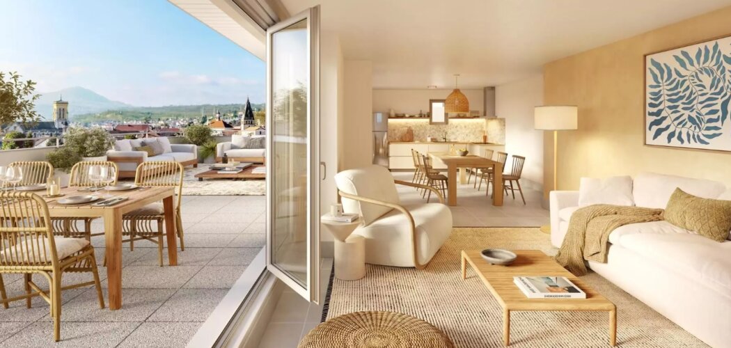 Programme immobilier neuf Le Licio - Moirans : appartements neufs du 2 au 5 pièces en centre village (38430) - Référence : 15399