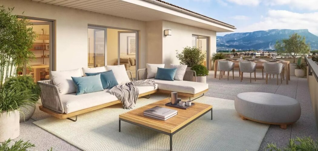 Programme immobilier neuf Le Licio - Moirans : appartements neufs du 2 au 5 pièces en centre village (38430) - Référence : 15399