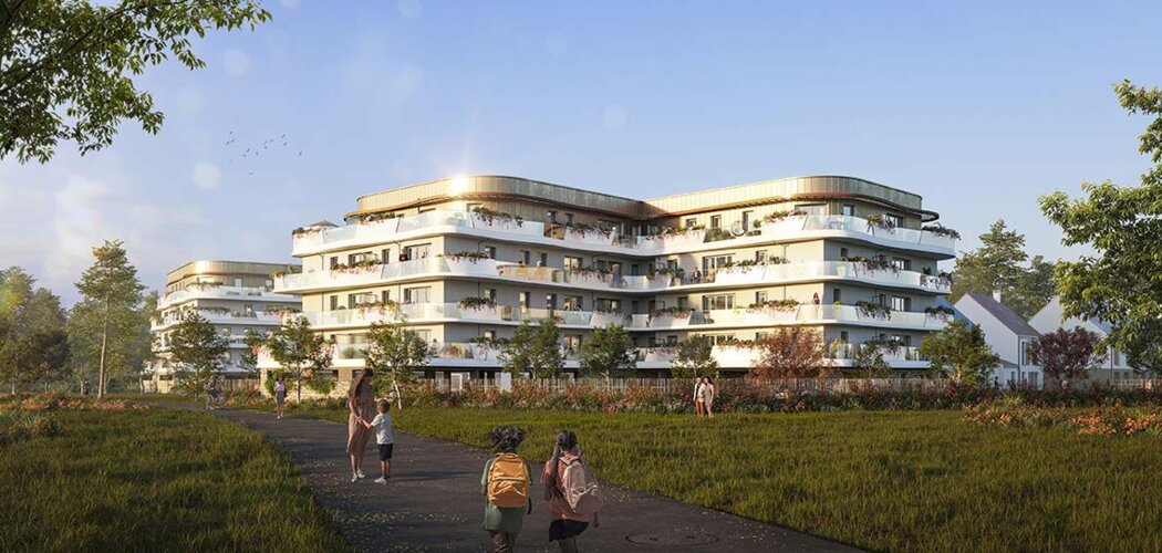Programme immobilier neuf MYCELIUM - Moissy-Cramayel : Appartements T2–T4 avec terrasses, parking sécurisé et proximité écoquartier (77550) - Référence : 7014