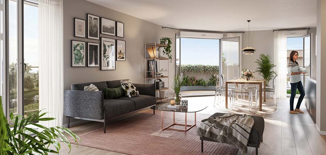 Programme immobilier neuf MYCELIUM - Moissy-Cramayel : Appartements T2–T4 avec terrasses, parking sécurisé et proximité écoquartier (77550) - Référence : 7014