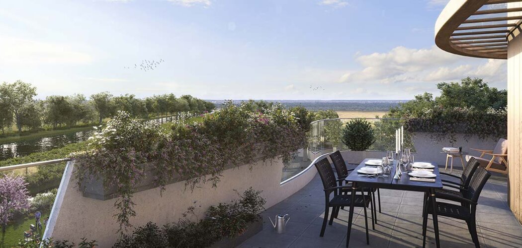 Programme immobilier neuf MYCELIUM - Moissy-Cramayel : Appartements T2–T4 avec terrasses, parking sécurisé et proximité écoquartier (77550) - Référence : 7014