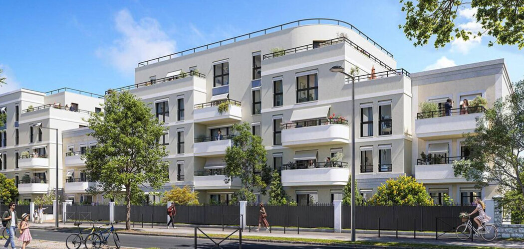 Programme immobilier neuf Le 504 - Moissy-Cramayel résidence contemporaine proche du RER D (77550) - Référence : 18503