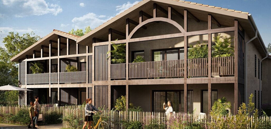 Programme immobilier neuf VERT MARIN - Moliets-et-Maa à proximité de la mer (40660) - Référence : 15450