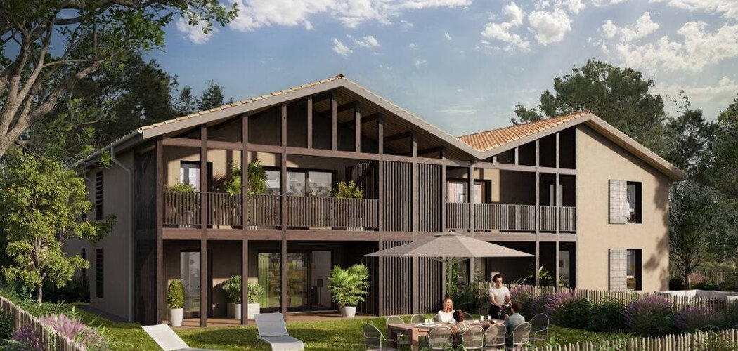 Programme immobilier neuf VERT MARIN - Moliets-et-Maa à proximité de la mer (40660) - Référence : 15450