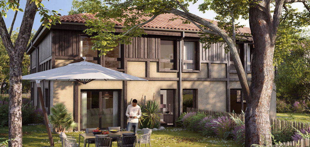 Programme immobilier neuf VERT MARIN - Moliets-et-Maa à proximité de la mer (40660) - Référence : 15450
