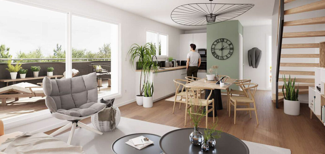 Programme immobilier neuf LES DUOS DE NYSA - Mommenheim à proximité de la gare (67670) - Référence : 12755