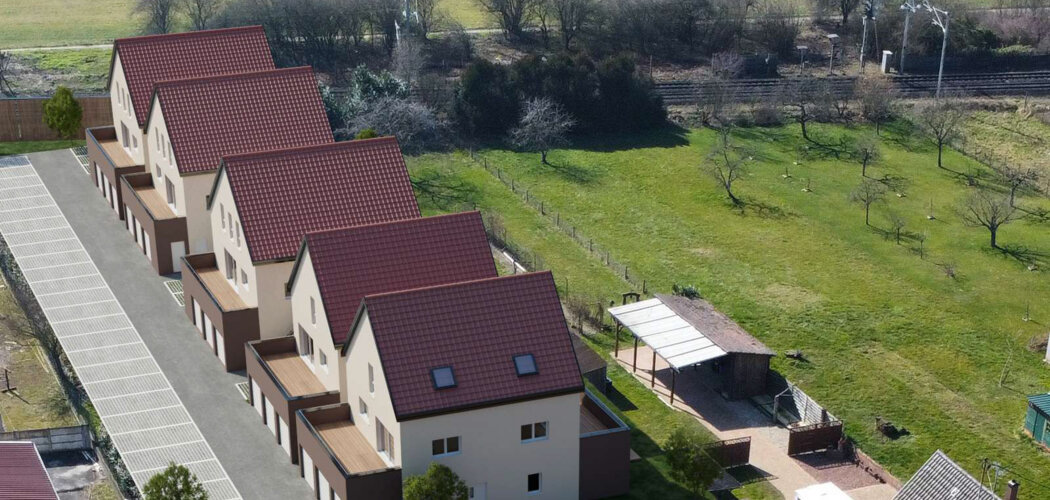 Programme immobilier neuf LES DUOS DE NYSA - Mommenheim à proximité de la gare (67670) - Référence : 12755