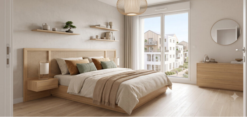 Programme immobilier neuf ARMONIA - Mondeville : appartements et maisons neuves dans un écrin de verdure (14120) - Référence : 14492