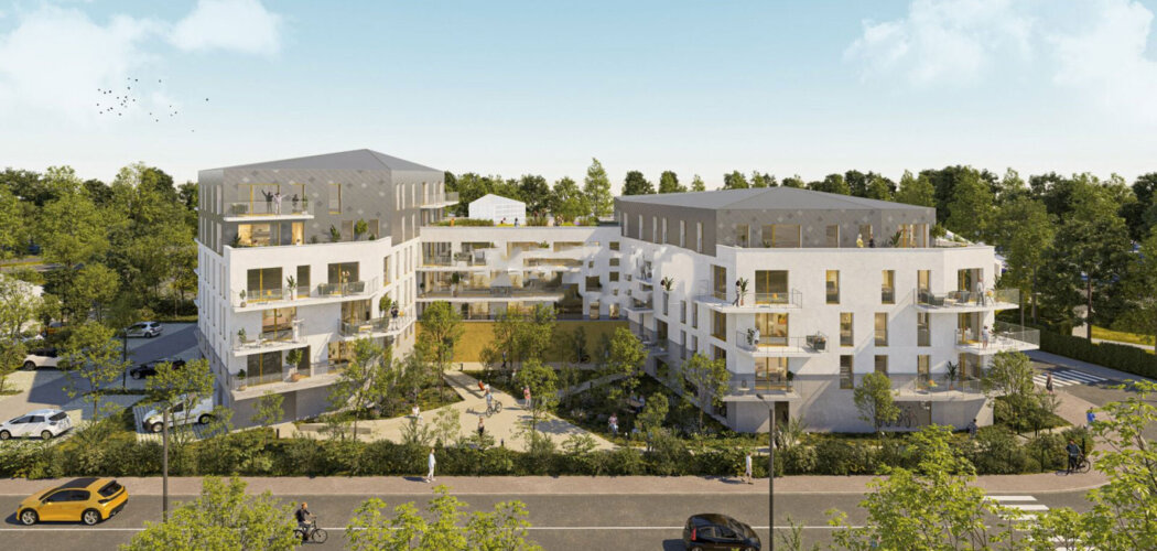 Programme immobilier neuf Résidence Louise Michel - Mondeville résidence végétalisée à 5 min du port de Caen (14120) - Référence : 17472