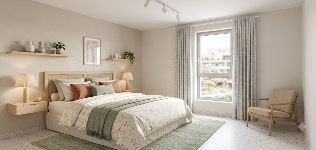 Programme immobilier neuf Green Hope - Mons-en-Barœul : Appartements T2–T5 avec loggias, parquet stratifié et proximité parc du Barœul (59370) - Référence : 14469