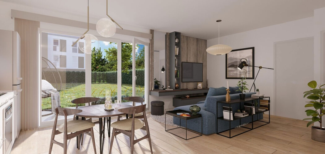 Programme immobilier neuf CONNEXION - Mont-de-Marsan aux portes du centre-ville (40000) - Référence : 15482