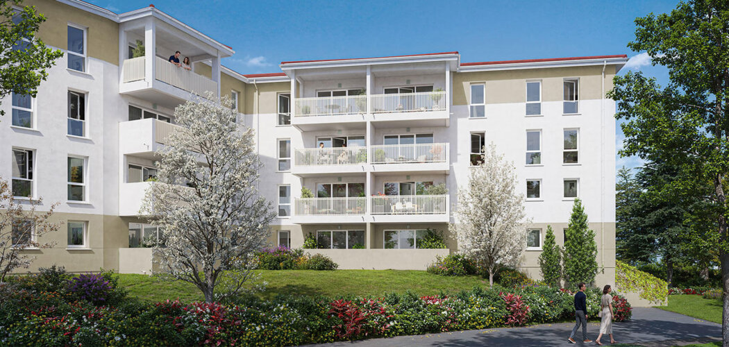 Programme immobilier neuf Reflet du Marsan - Mont-de-Marsan résidence neuve près du Parc Jean Rameau (40000) - Référence : 17232