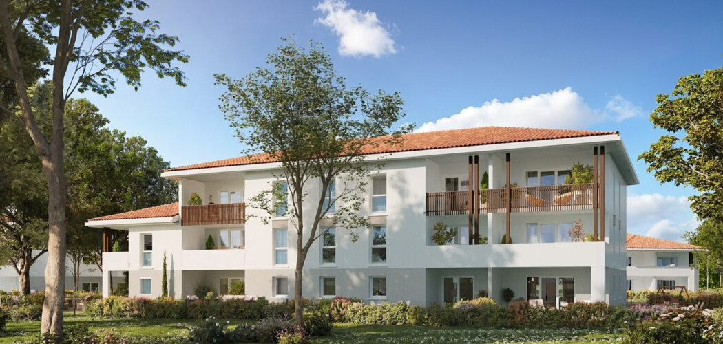 Programme immobilier neuf INSPIRATION PHASE 2 - Mont-de-Marsan résidence verdoyante proche gare et commerces (40000) - Référence : 17854