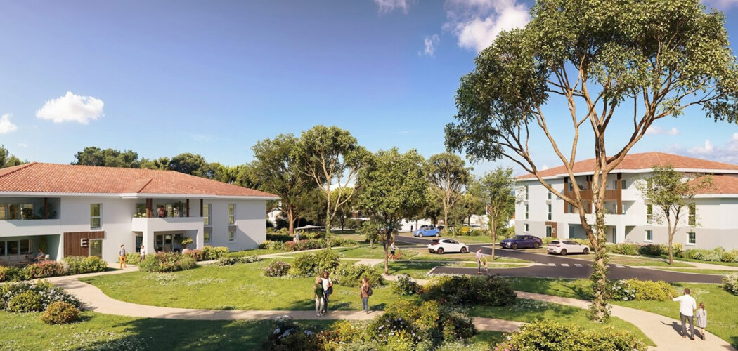 Programme immobilier neuf INSPIRATION PHASE 2 - Mont-de-Marsan résidence verdoyante proche gare et commerces (40000) - Référence : 17854