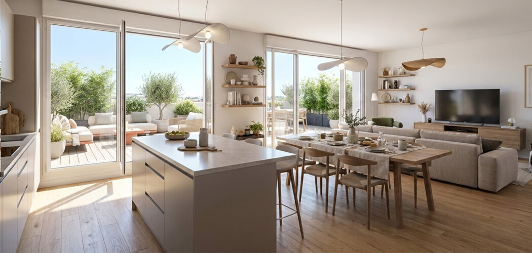 Programme immobilier neuf Lanova - Mont-de-Marsan, une adresse familiale et verdoyante (40000) - Référence : 17971