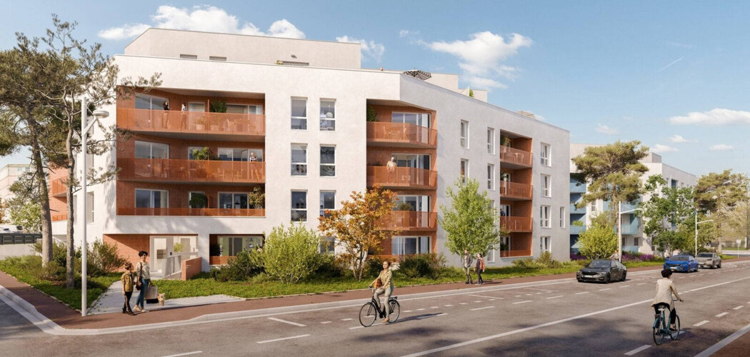 Programme immobilier neuf Résidence Saint-Exupéry - Mont-Saint-Aignan à 10 min du coeur de ville (76130) - Référence : 16251
