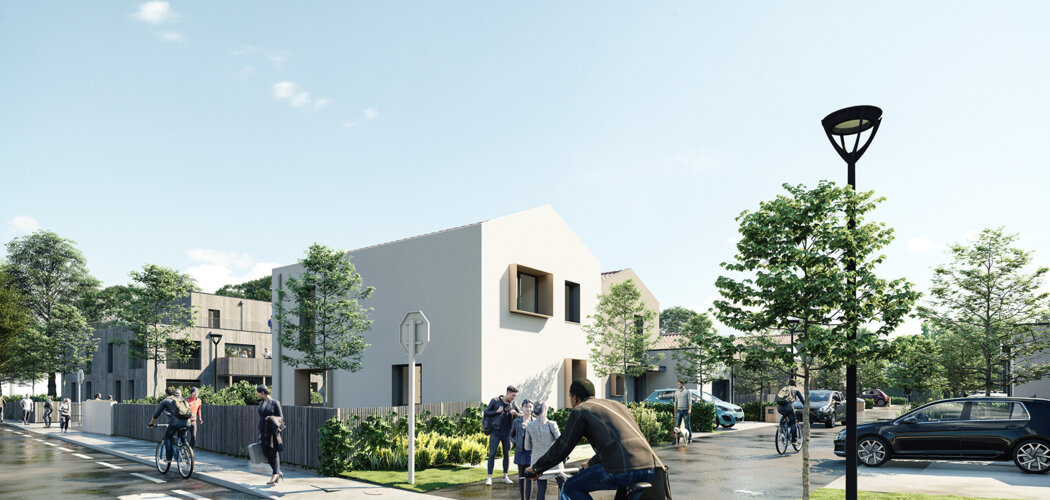 Programme immobilier neuf MONA LISA - Montaigu-Vendée : appartements et maisons neuves T2–T4 à 3 min du centre-ville (85600) - Référence : 11280
