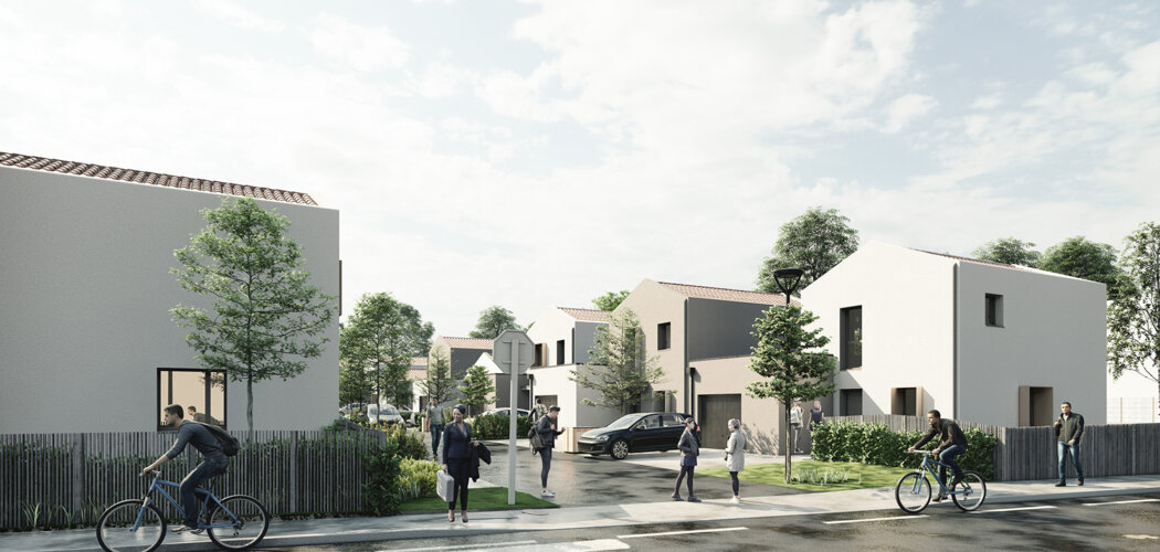 Programme immobilier neuf MONA LISA - Montaigu-Vendée : appartements et maisons neuves T2–T4 à 3 min du centre-ville (85600) - Référence : 11280