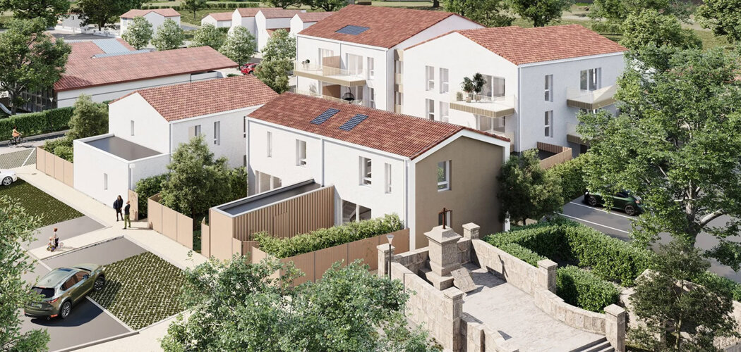 Programme immobilier neuf Irémia - Montaigu-Vendée maisons et appartements à Saint-Hilaire (85600) - Référence : 14150