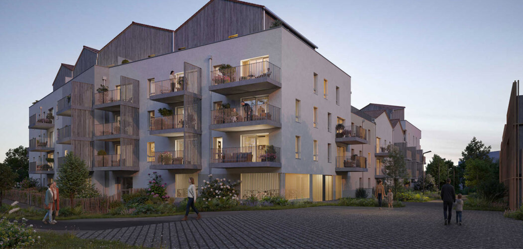 Programme immobilier neuf Echappée Douce - Montaigu-Vendée résidence neuve aux Quais Saint-Hilaire (85600) - Référence : 17258
