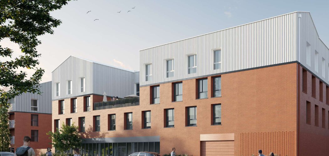 Programme immobilier neuf STUDENTLY MONTAUBAN - Montauban : 102 logements étudiants éligibles LMNP, à deux pas du Tarn et de la gare TGV (82000) - Référence : 17471