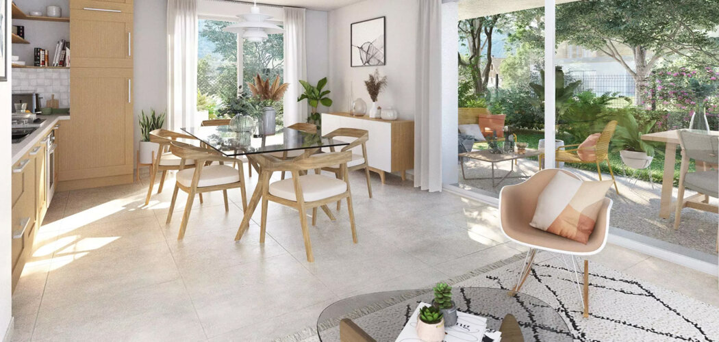 Programme immobilier neuf Les Azurés - Villas - Montbonnot-Saint-Martin maisons neuves à proximité du centre (38330) - Référence : 15366