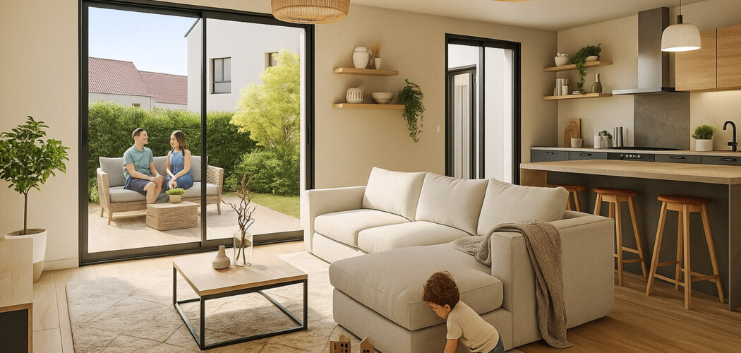 Programme immobilier neuf DOMAINE DE LA PLAINE - Montesson, maisons  neuves proches du centre-ville (78360) - Référence : 16341