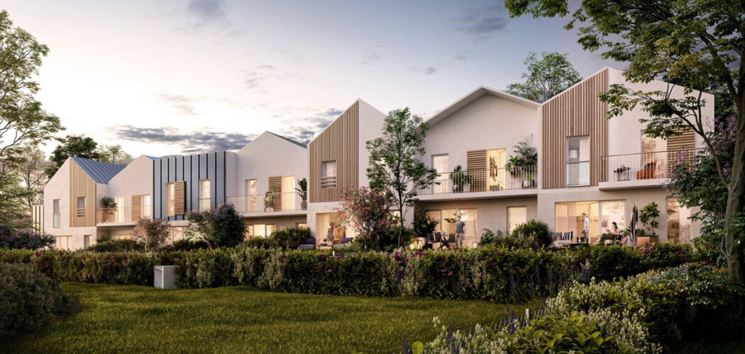 Programme immobilier neuf L'ORÉE DU BOIS - Montévrain : Appartements T2–T5 avec balcons, terrasses et jardins proche du Bois de Chigny (77144) - Référence : 14189