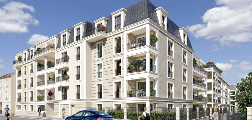 Programme immobilier neuf Les Jardins de la Chatellenie - Montfermeil à deux pas  du tram T4 (93370) - Référence : 16111