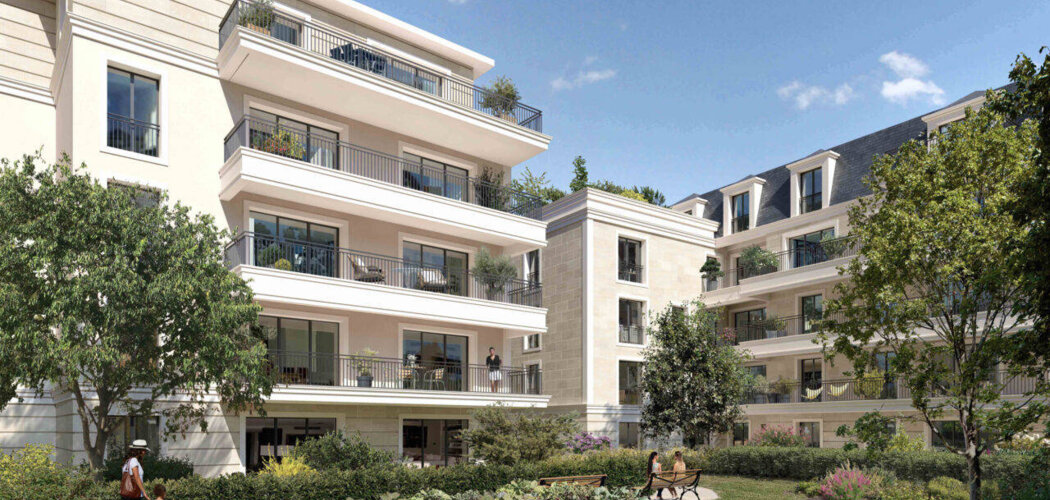 Programme immobilier neuf Les Jardins de la Chatellenie - Montfermeil à deux pas  du tram T4 (93370) - Référence : 16111